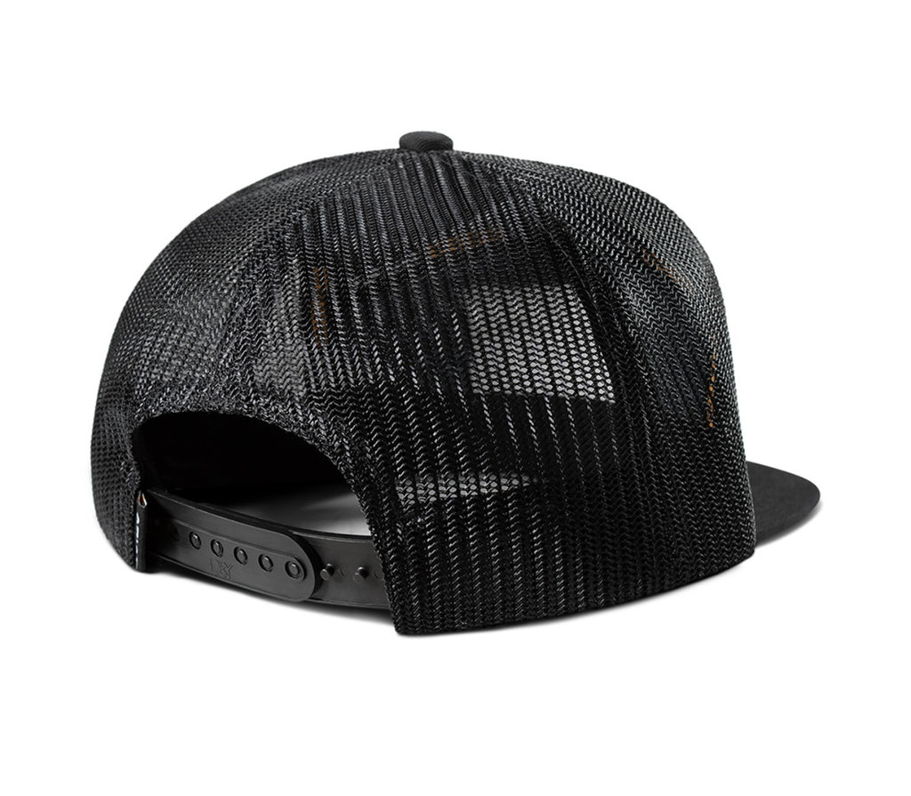Ariat Work 7 Panel Patch Black Snapback