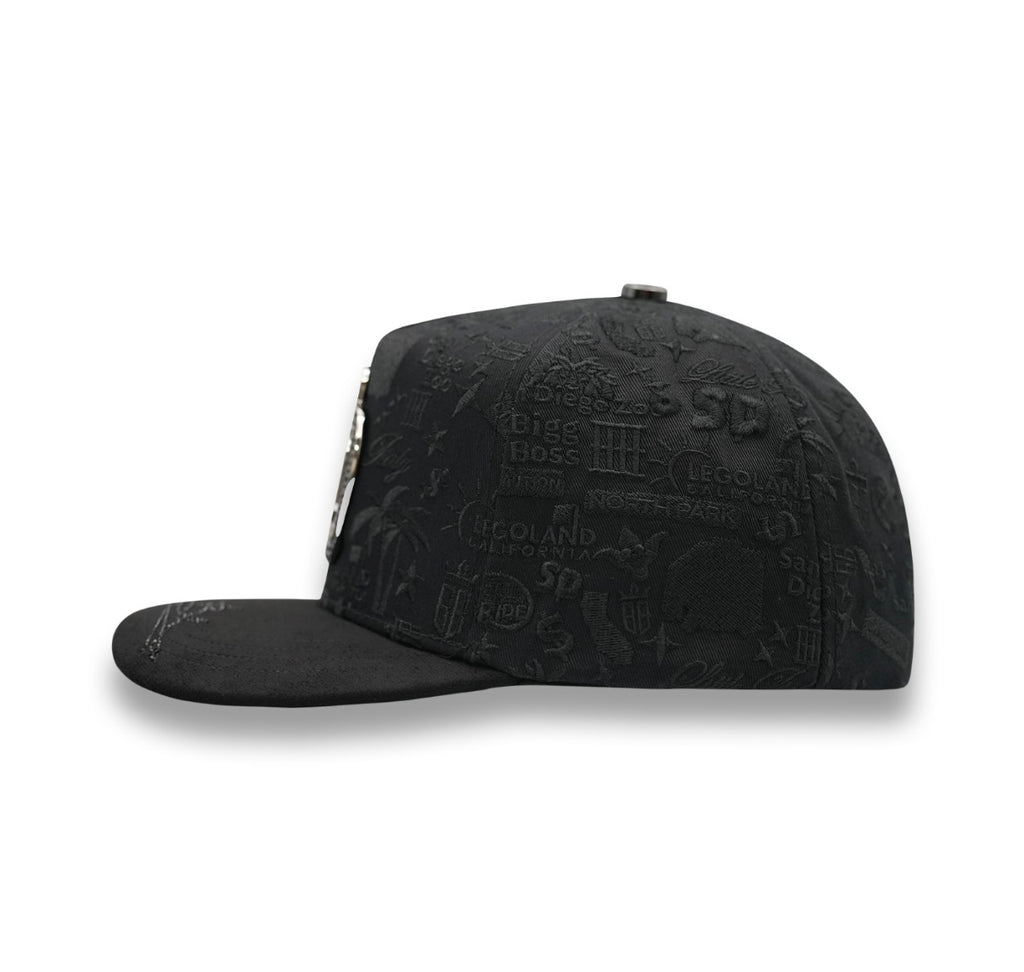 San Diego black SnapBack