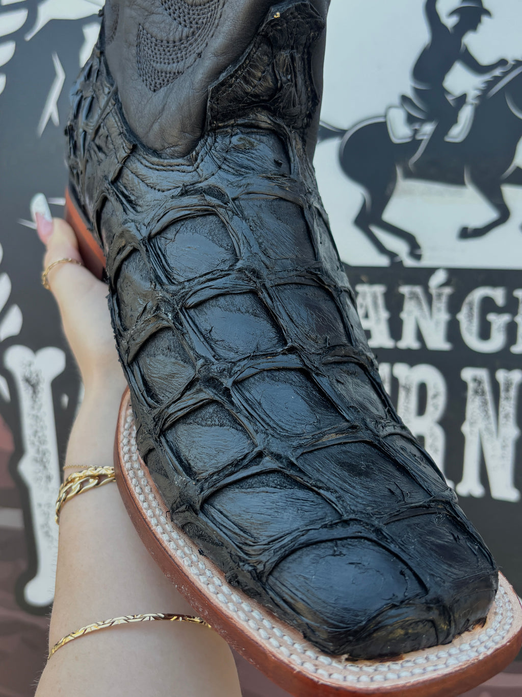 Pirarucu Black Boots