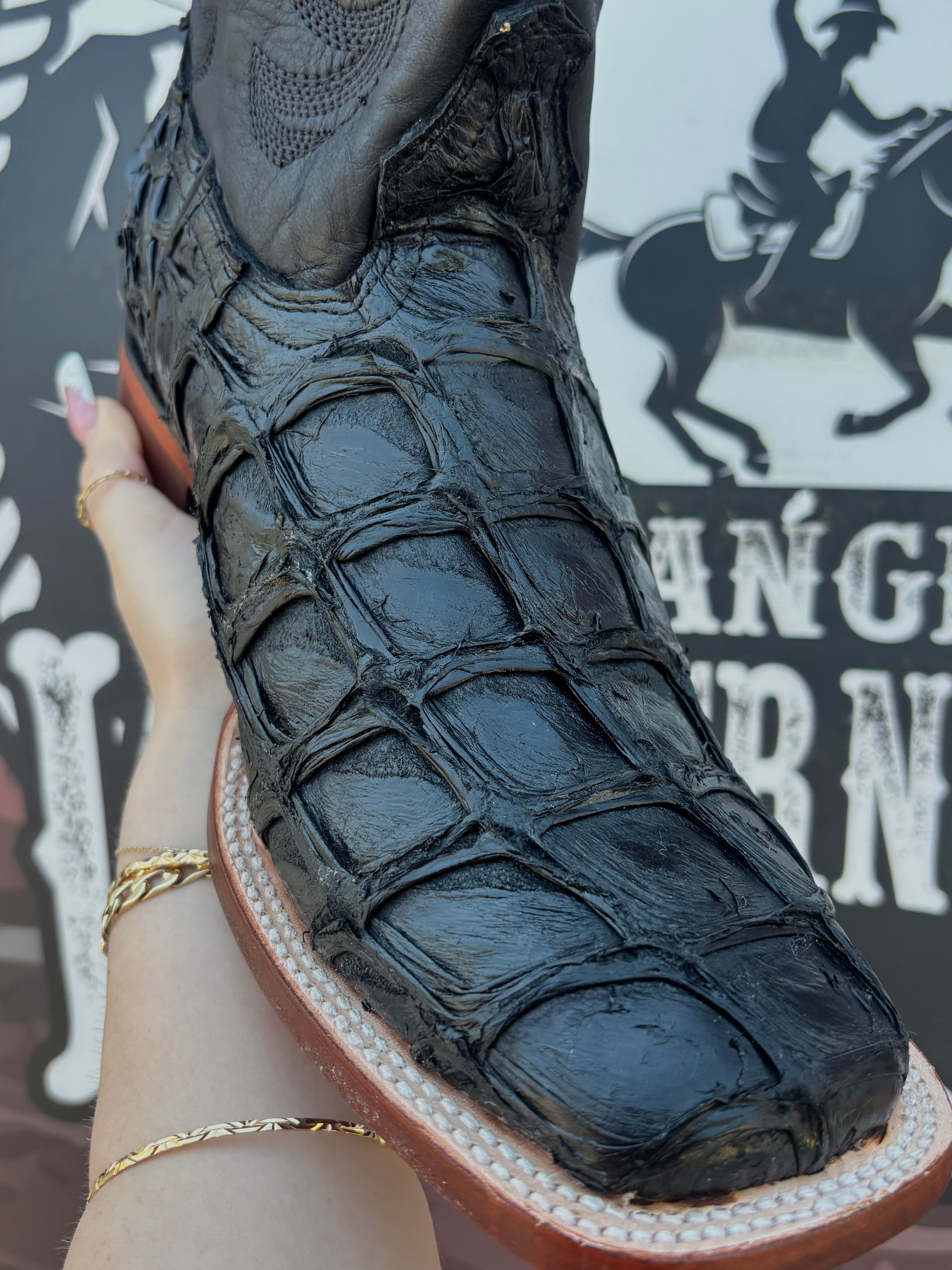 Pirarucu Black Boots