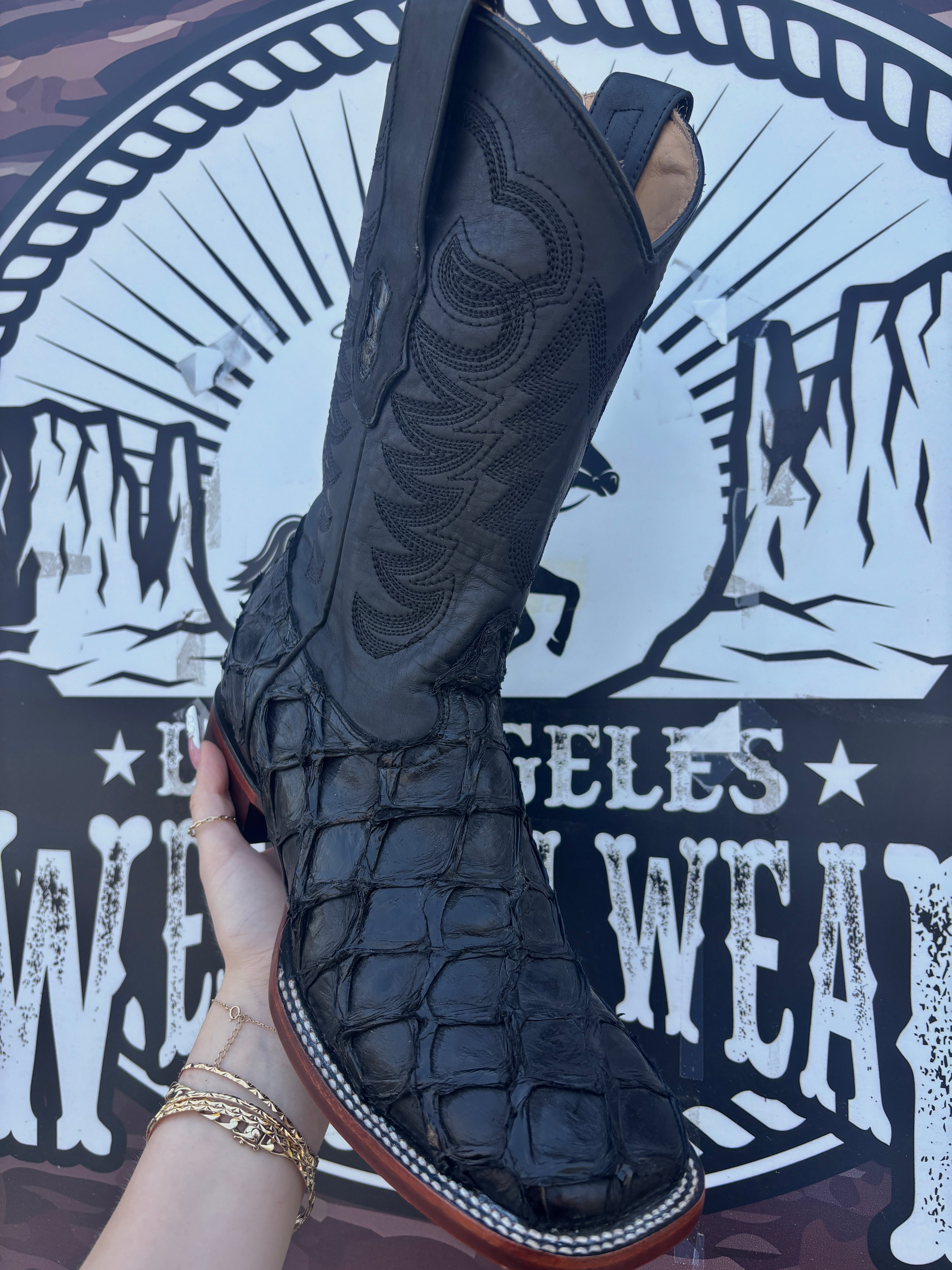 Pirarucu Black Boots