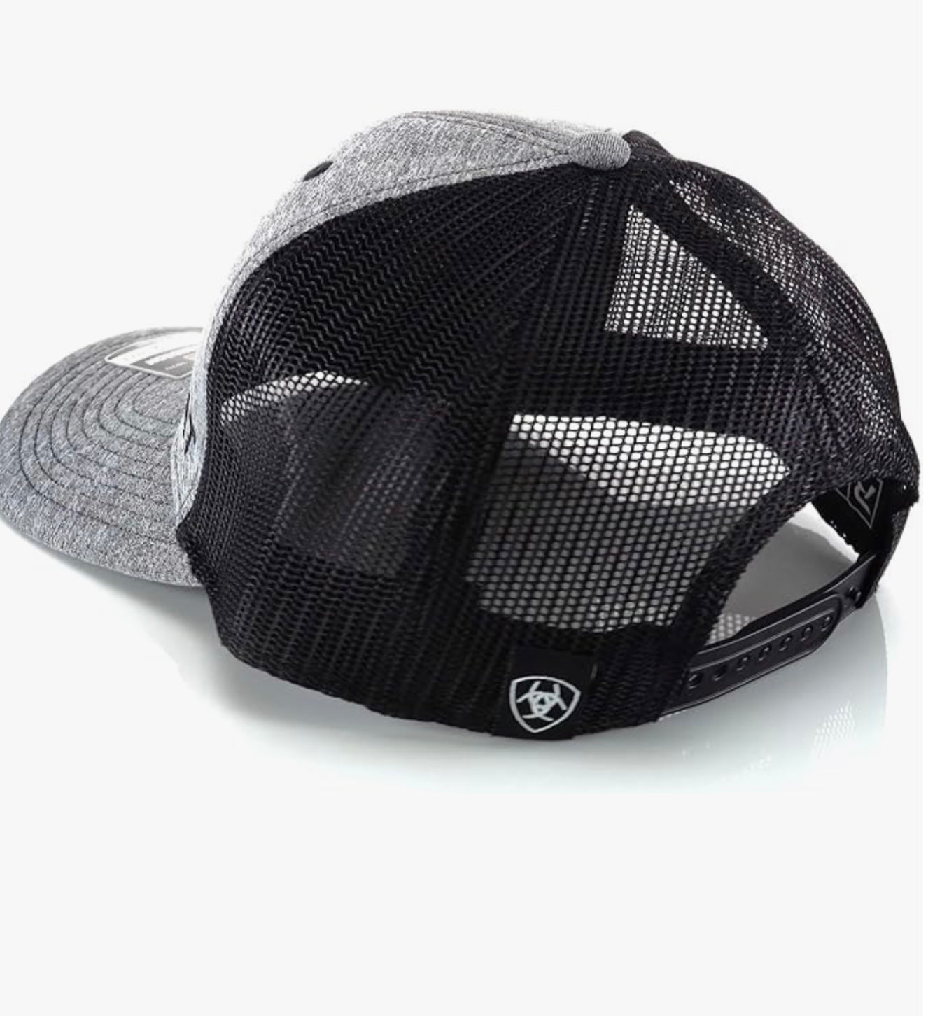 Ariat Grey/Black Snapback