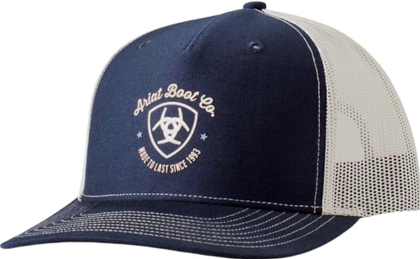 Ariat Boot Co Logo Adjustable Snapback