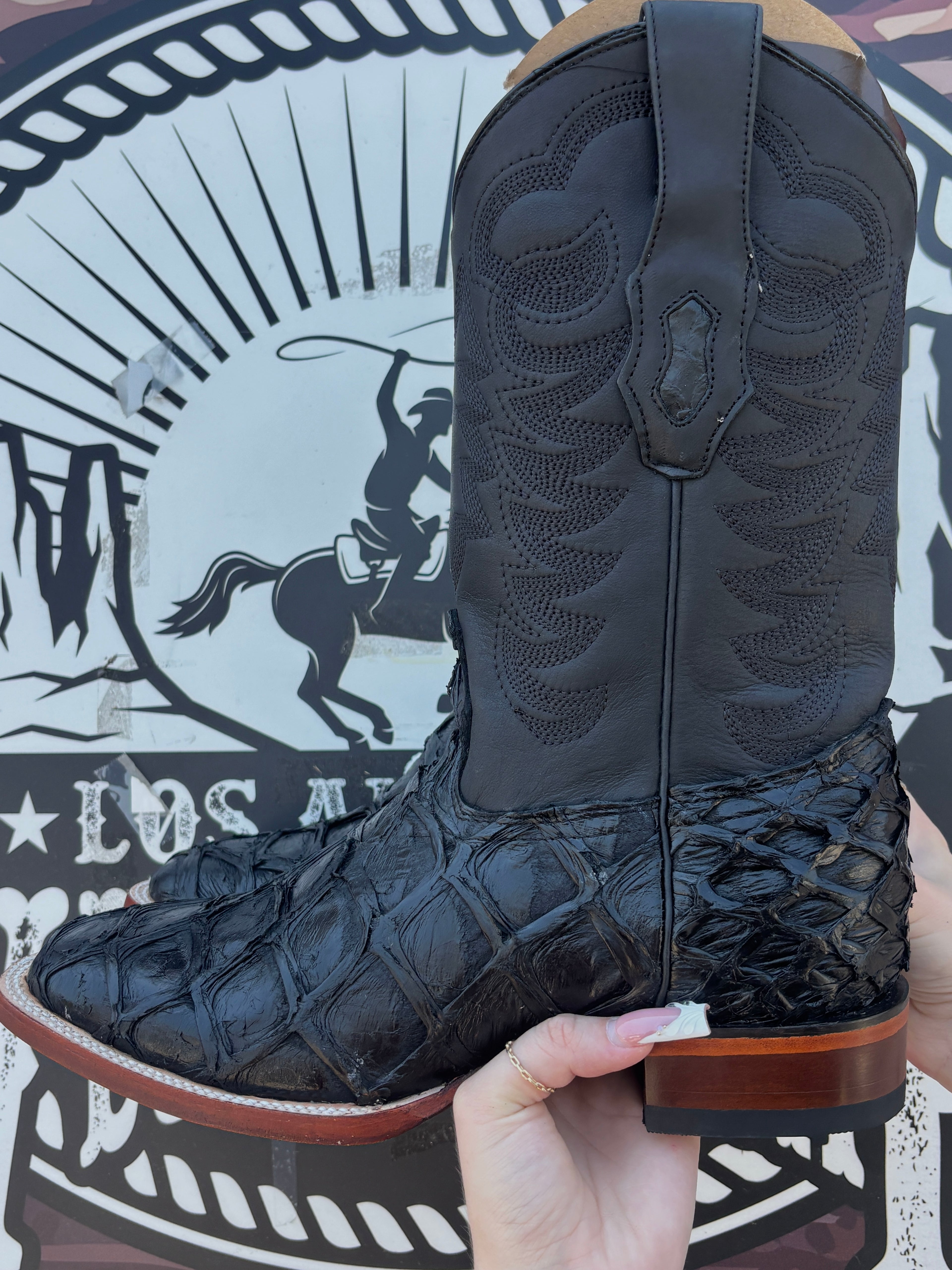 Pirarucu Black Boots