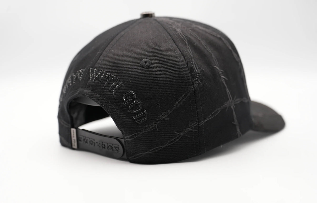Blessed Triple Cross Snapback Cap
