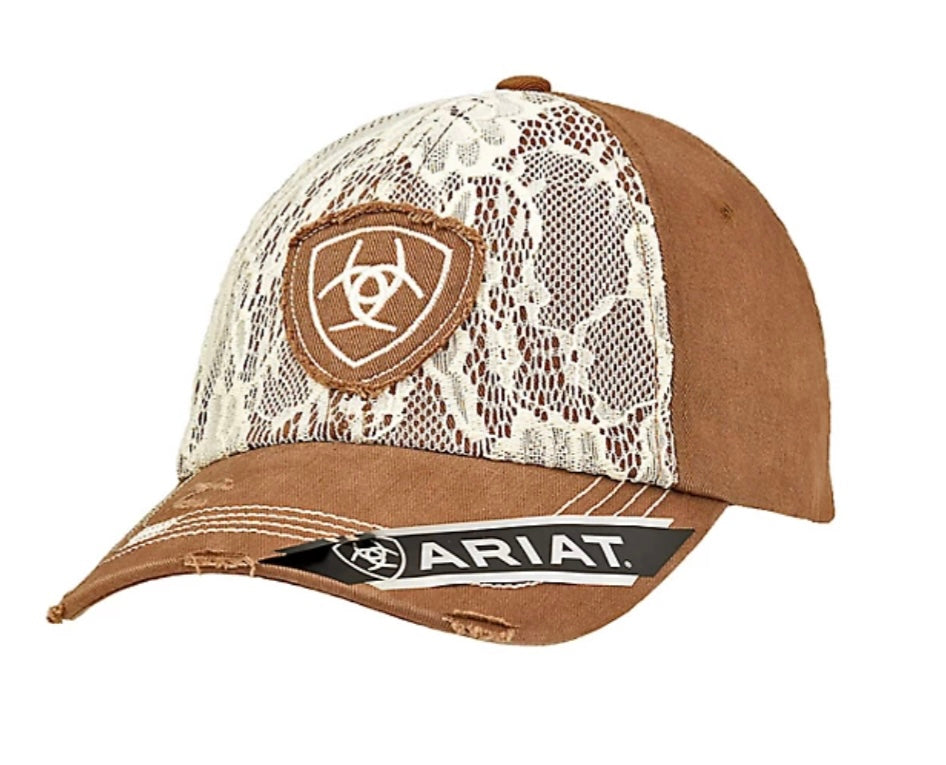 Ariat Women's Vintage Lace Baseball Cap
