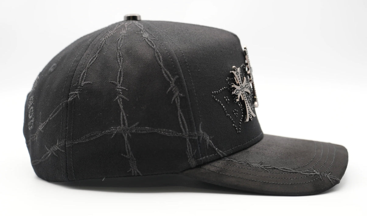 Blessed Triple Cross Snapback Cap