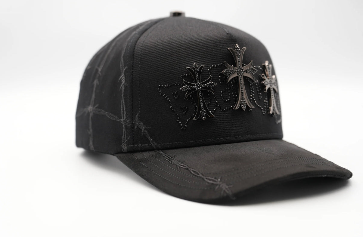 Blessed Triple Cross Snapback Cap