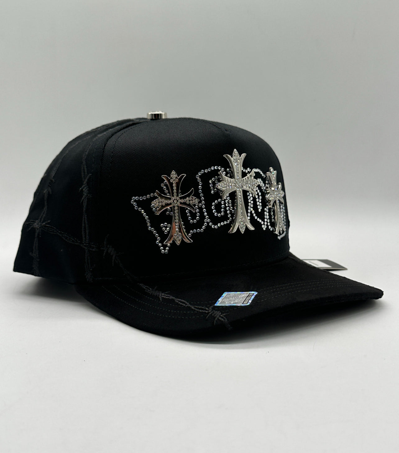 Blessed Triple Cross Snapback Cap