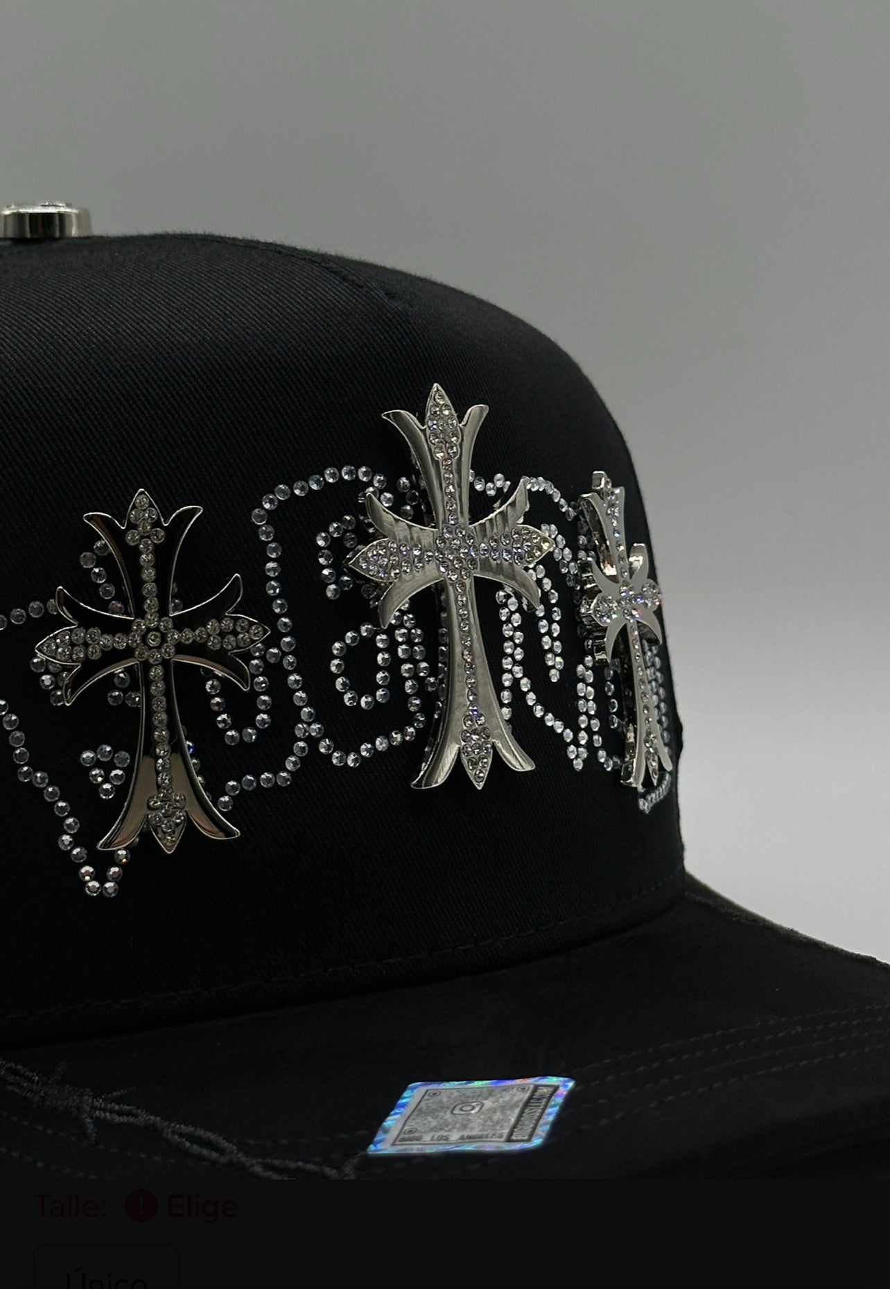 Blessed Triple Cross Snapback Cap